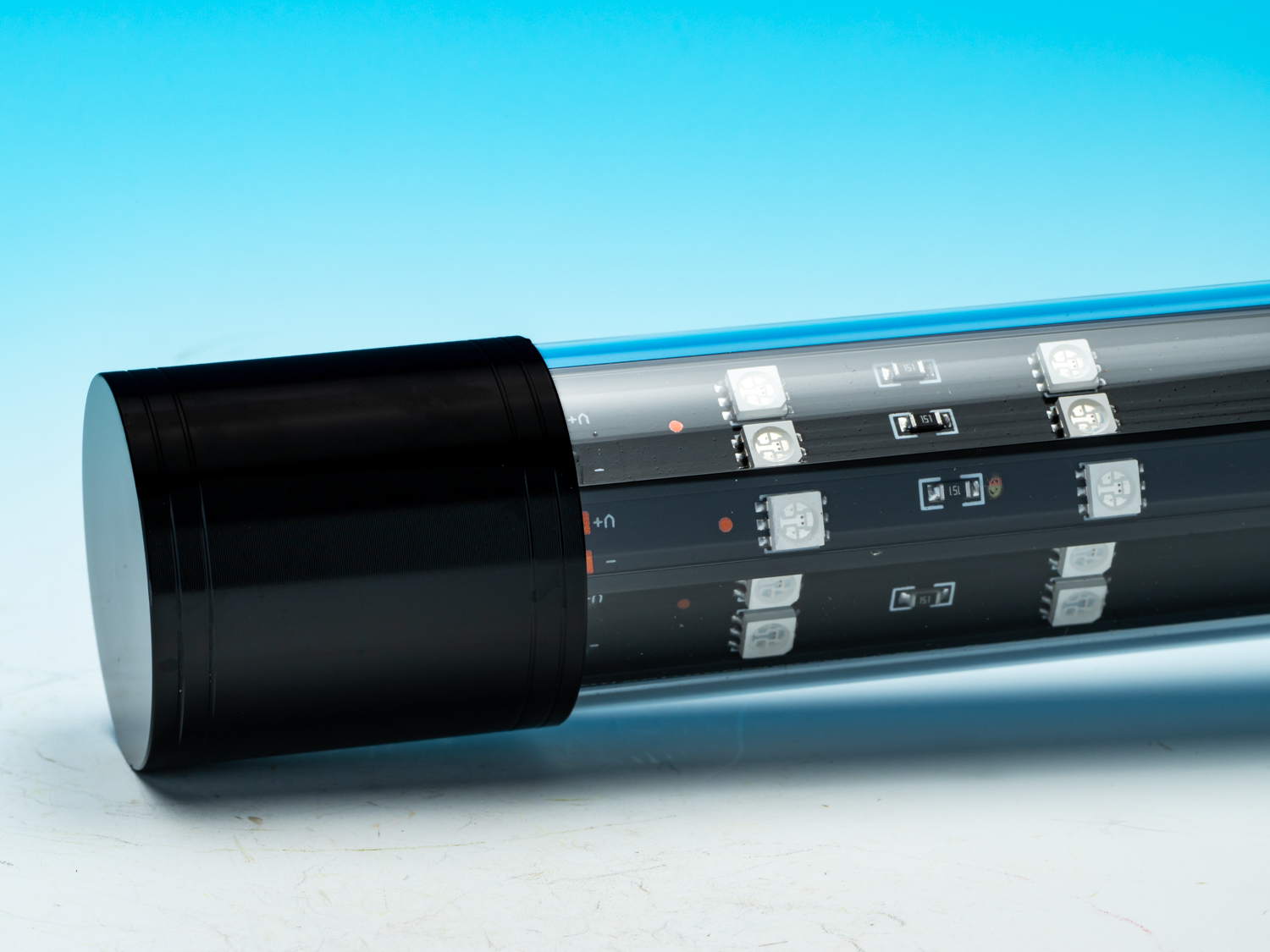 蛍光管＋ゴム2個のセットLEDライト アルカナライト - ライト・照明器具